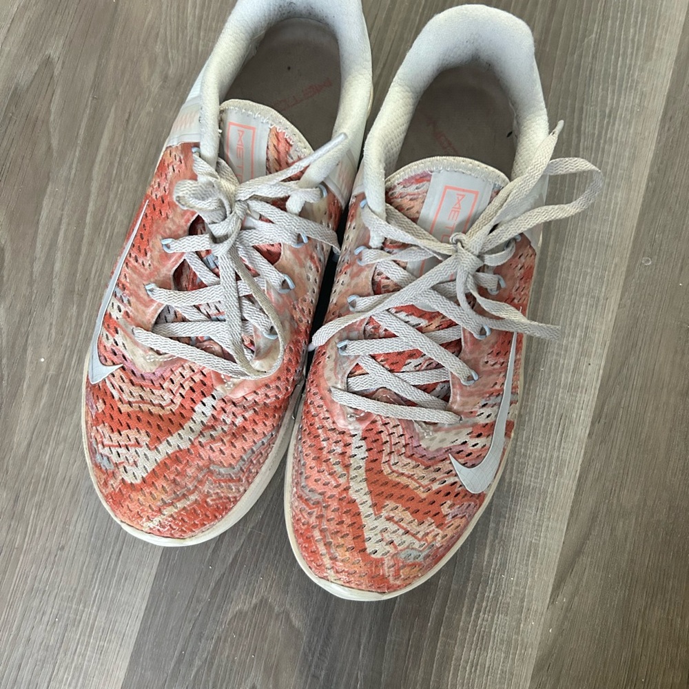 Nike Women's Sneakers - Pink and White
